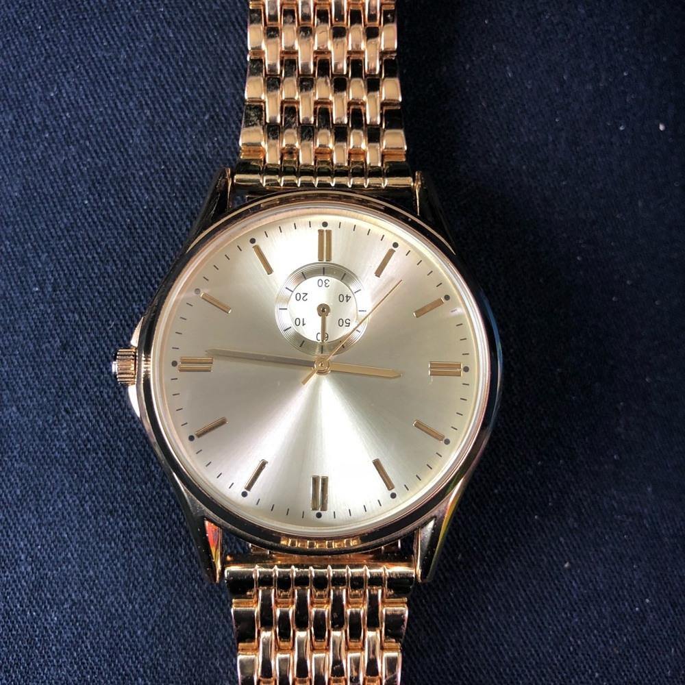 Gold watch